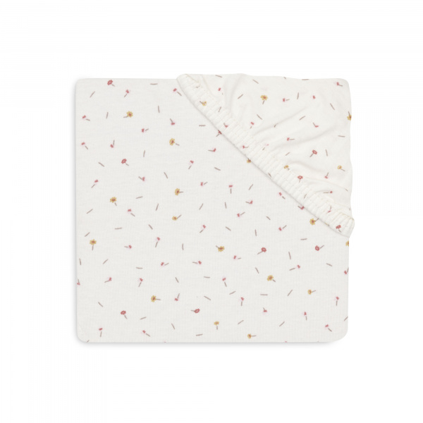 Drap housse 70x140 cm jersey pretty picnic Jollein