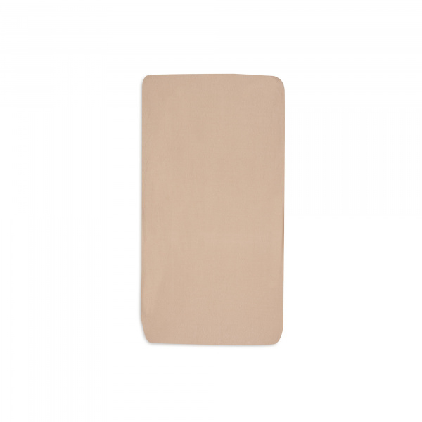 Lot de 2 draps housses 70 x 140 cm jersey blush et wild rose Jollein