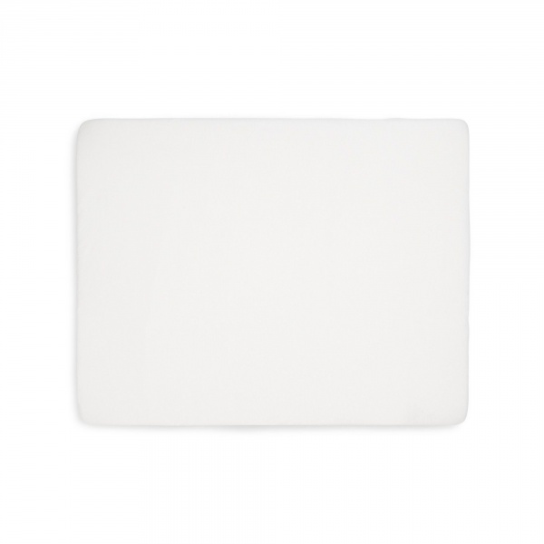 Drap housse 75 x 95 cm jersey pour tapis de parc noir Jollein