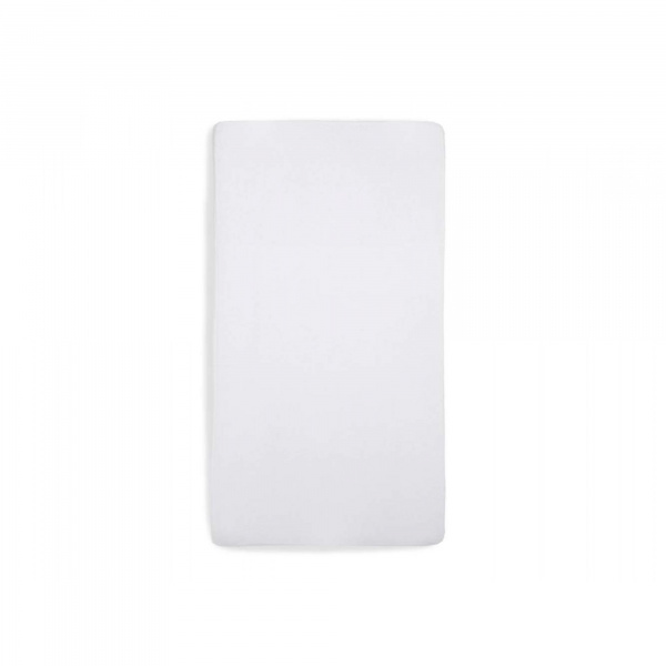 Drap housse éponge imperméable 60 x 120cm blanc Jollein