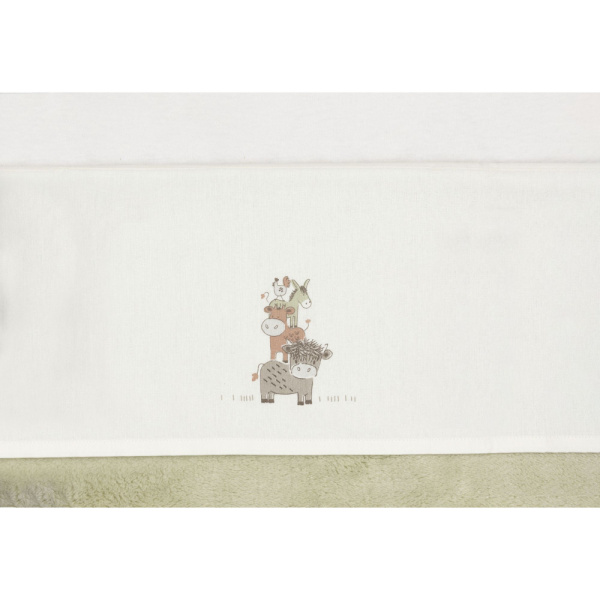Drap berceau 75x100cm - barn buddies Jollein