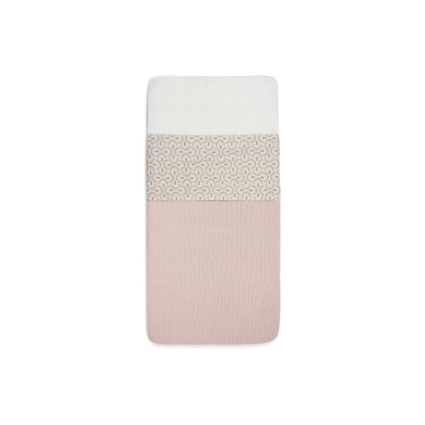 Drap berceau 75x100cm - soft plumes Jollein