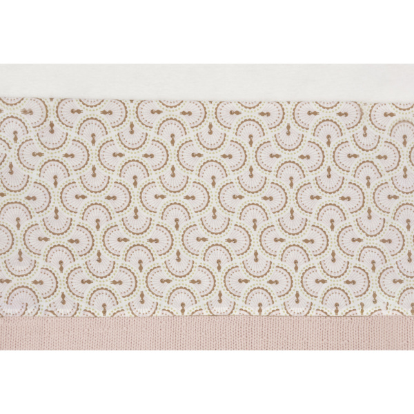 Drap berceau 75x100cm - soft plumes Jollein