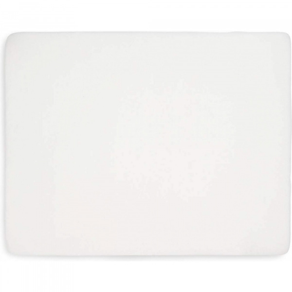 Lot de 2 drap housse molleton 60 x 120 cm white Jollein