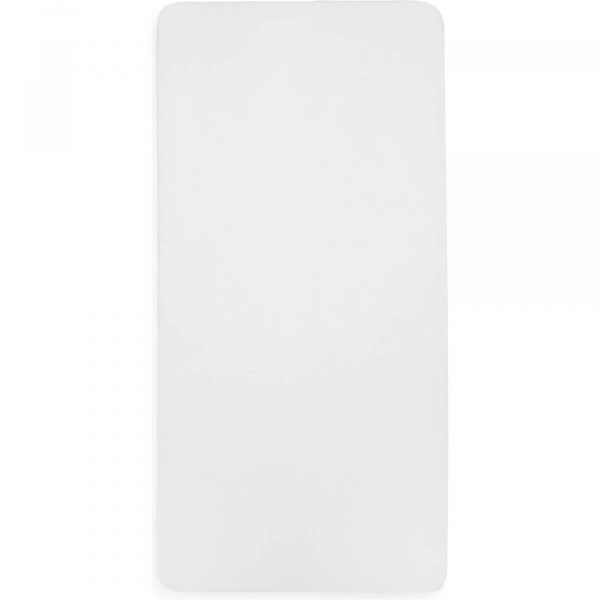 Drap housse molleton 50 x 90 cm white Jollein