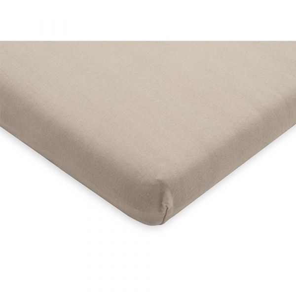 Drap housse berceau 40x80 cm jersey nougat Jollein