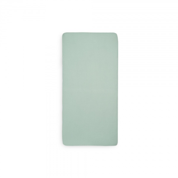 Drap housse berceau 40x80 cm jersey ash green Jollein