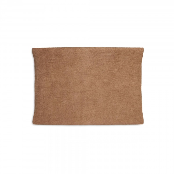 Lot de 2 housses matelas à langer éponge 50 x 70 cm biscuit Jollein