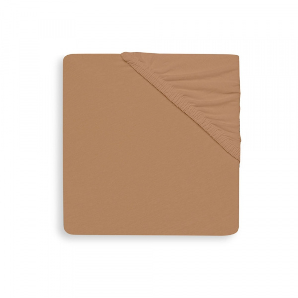 Drap housse 60x120 cm jersey biscuit Jollein