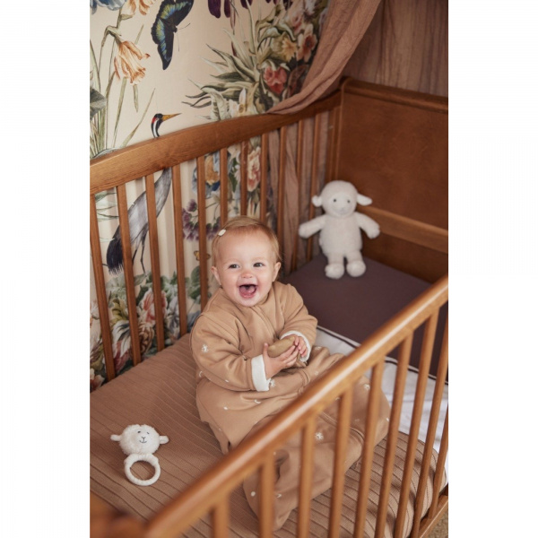 Drap housse 60x120 cm jersey biscuit Jollein