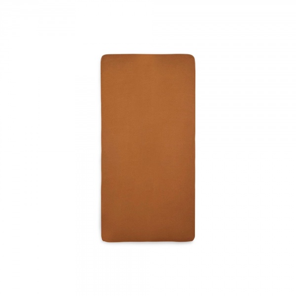 Lot de 2 draps housses 60x120 cm jersey ivoire et nougat Jollein