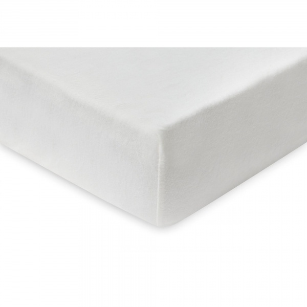 Drap housse 70x140 cm en jersey ivoire Jollein