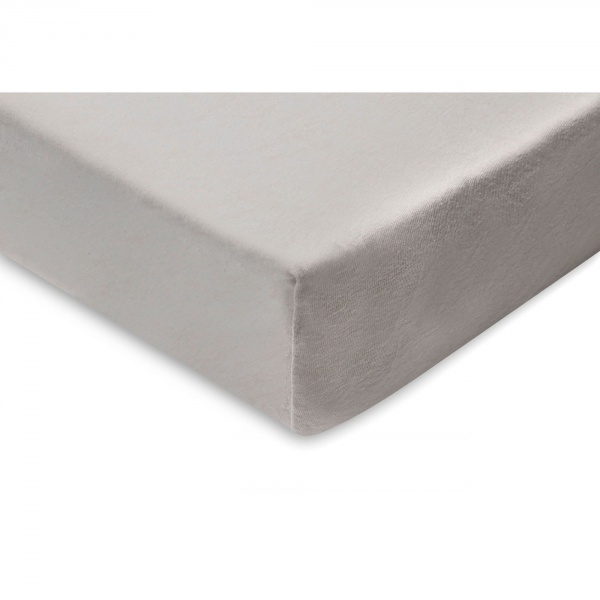 Drap housse 70x140 cm jersey nougat Jollein