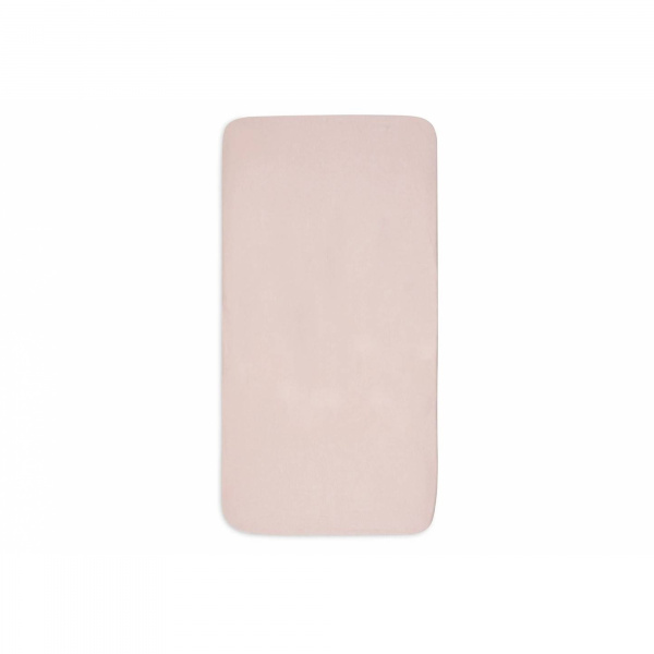 Lot de 2 draps housses 60x120 cm jersey ivoire et nougat Jollein