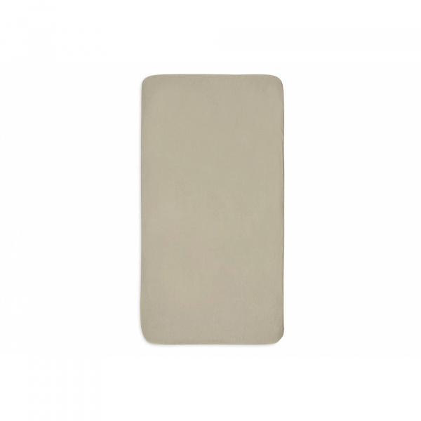 Lot de 2 draps housses jersey 40/50 x 80/90 cm olive Jollein