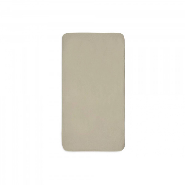 Drap housse 60x120 cm jersey milky coffee Jollein