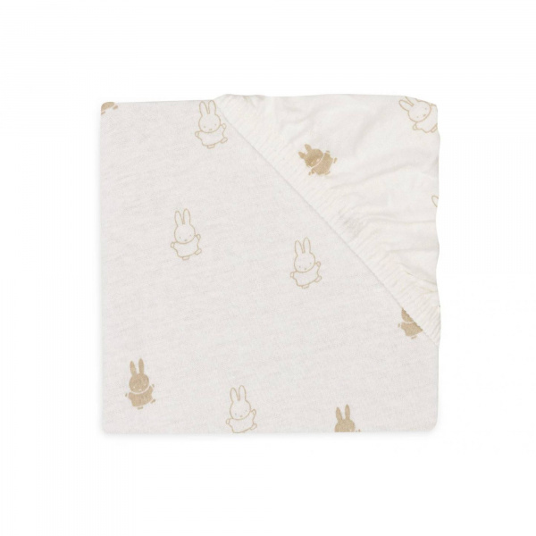 Drap housse berceau 40x80 cm jersey animals olive Jollein