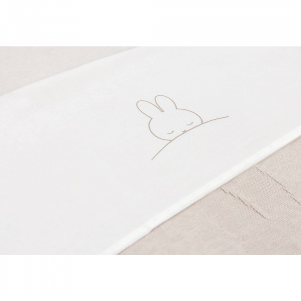 Drap lit bébé 120x150 cm sleepy miffy funghi Jollein
