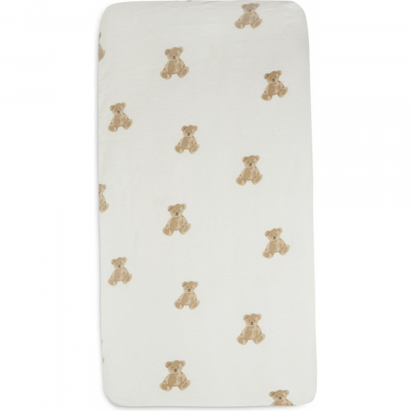 Drap housse 70x140 cm jersey twig olive Jollein