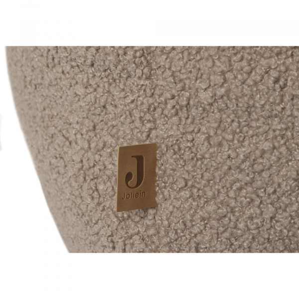 Fauteuil pouf enfant bouclette teddy warm sand Jollein