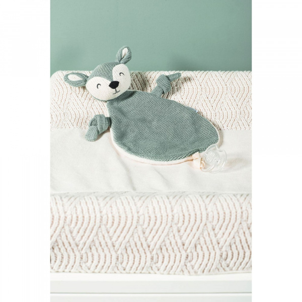 Doudou model a dear ash green Jollein