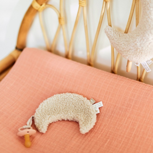 Attache tétine moon nougat Jollein