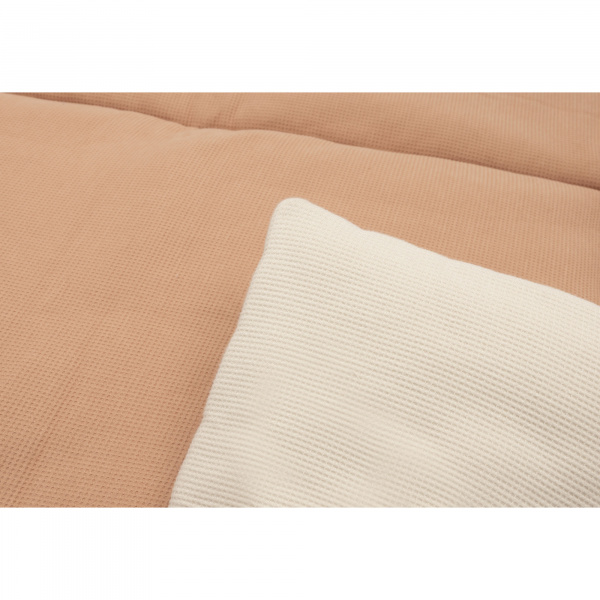 Tapis de parc little waffle 75 x 95 cm light terra & sand Jollein
