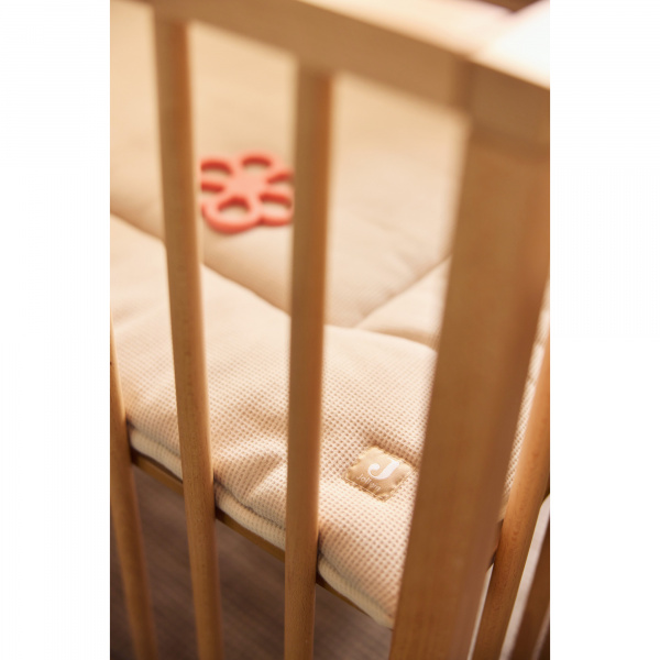 Tapis de parc little waffle 75 x 95 cm warm sand & sand Jollein