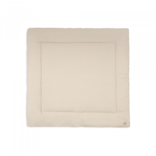 Tapis de parc little waffle light terra-sand 100 x 100 cm Jollein