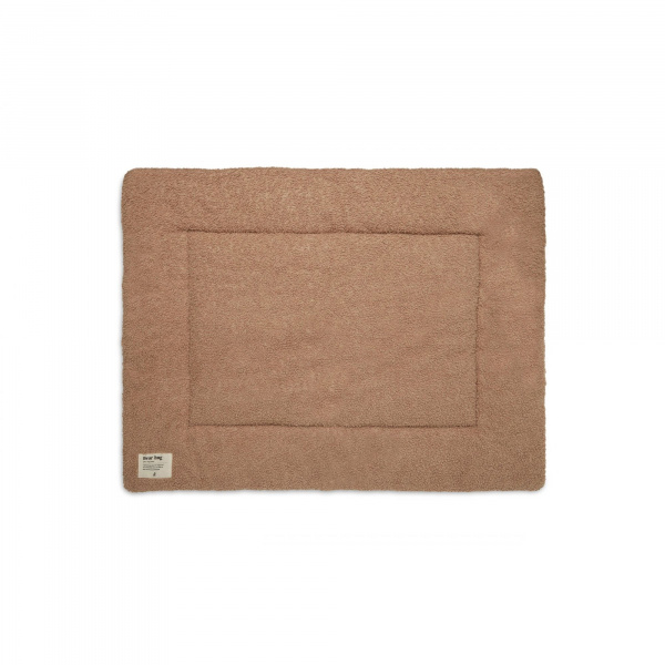 Tapis de parc 75x95 cm bouclette biscuit Jollein