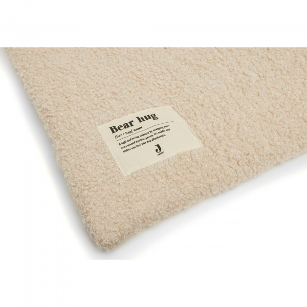Tapis de parc 75x95 cm bouclette naturel Jollein