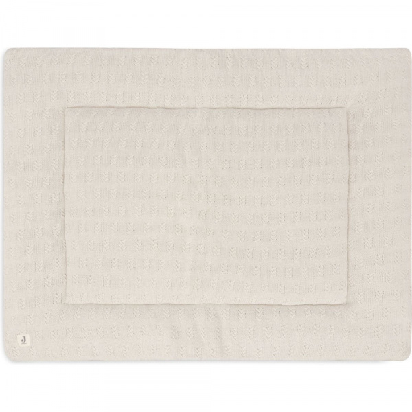Tapis de parc 75x95cm grain knit oatmeal Jollein