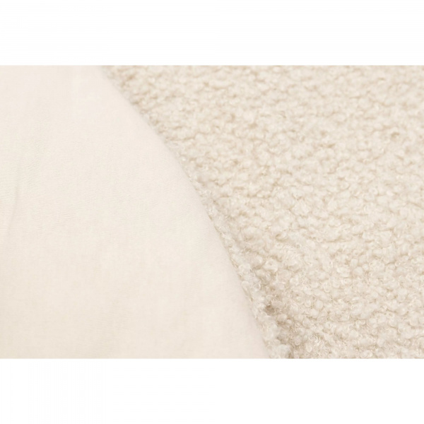 Tapis de parc rond ø95cm bouclette naturel Jollein