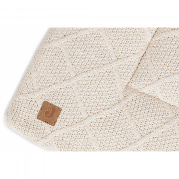 Tapis de parc 75x95 cm check knit oatmeal Jollein