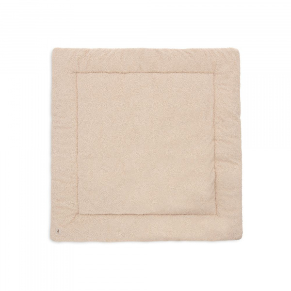 Tapis de parc 100 x 100 cm bouclette naturel Jollein