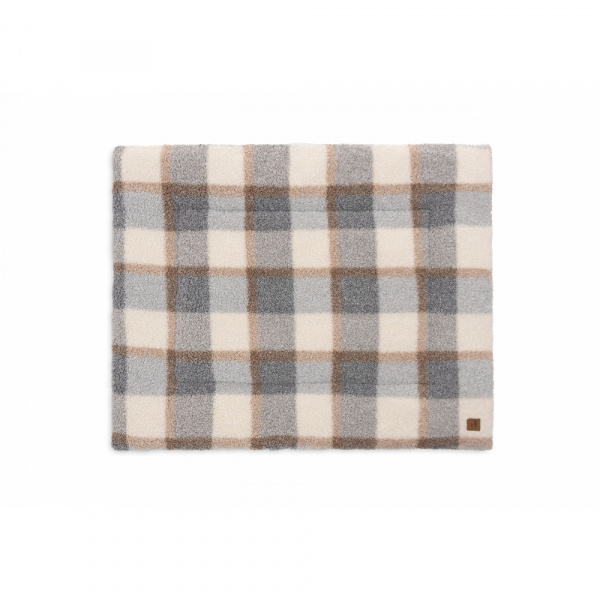 Tapis de parc 75x95 cm bouclette carreaux Jollein