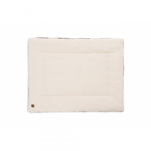 Tapis de parc 75x95 cm bouclette carreaux Jollein