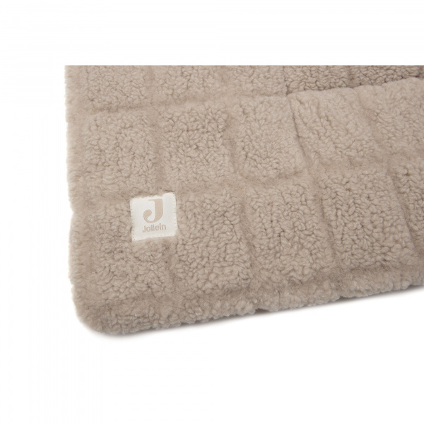 Tapis de parc bébé 75 x 95 cm teddy warm sand Jollein