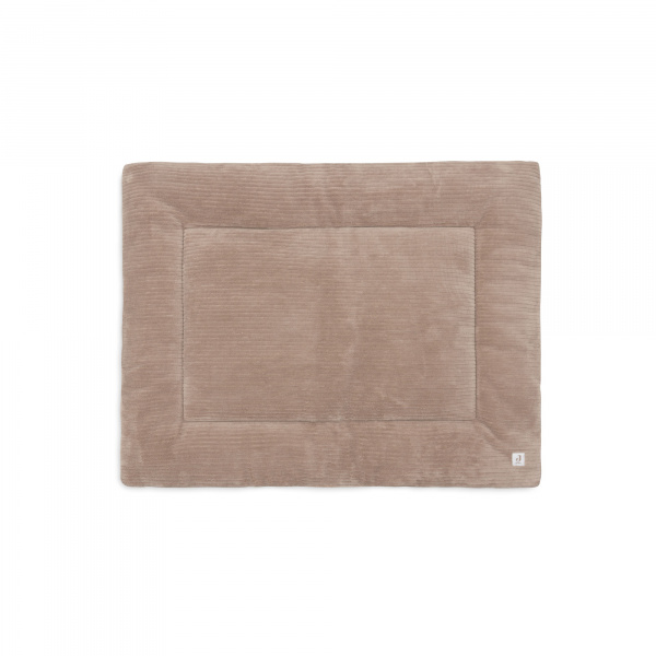 Tapis de parc bébé 75 x 95 cm cloudy rib milky coffee Jollein