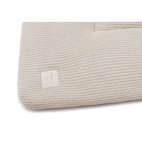 Tapis de parc bébé 75 x 95 cm basic knit oatmeal Jollein