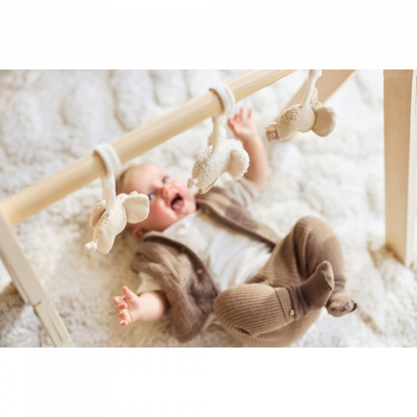 Lot de 3 jouets pour arche d'éveil elephant tales Jollein