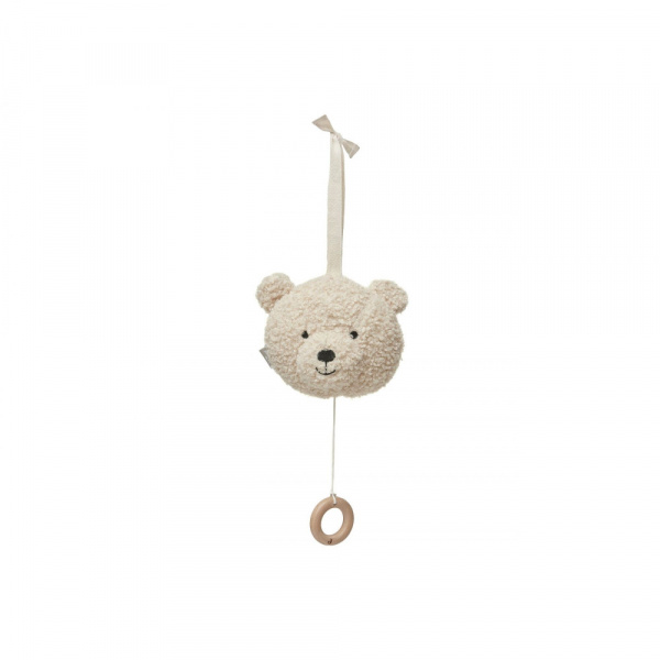 Peluche musicale teddy bear naturel Jollein
