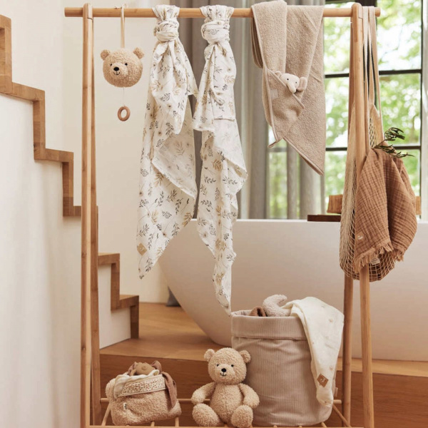 Peluche teddy bear biscuit Jollein