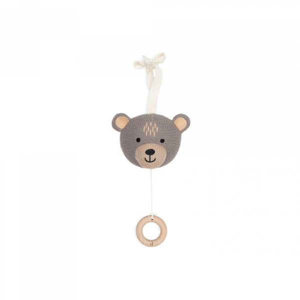 Peluche musicale ours Jollein