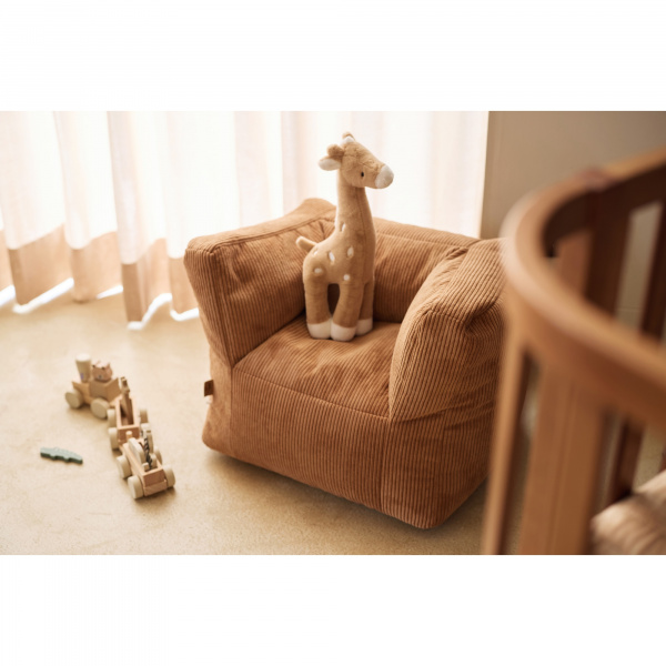 Peluche jungle jambo girafe biscuit 52 cm Jollein