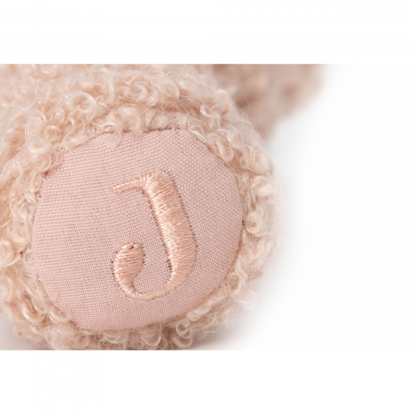 Hochet ours bouclette teddy bear biscuit Jollein