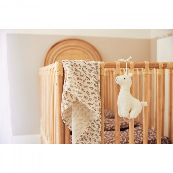 Peluche musicale lama off white Jollein