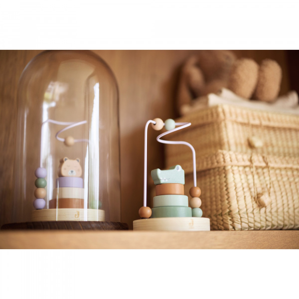 Boulier en bois jungle jambo guépard Jollein