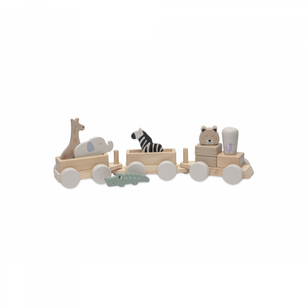 Jouet train en bois jungle jambo Jollein
