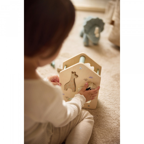 Boîte à formes en bois jungle jambo Jollein